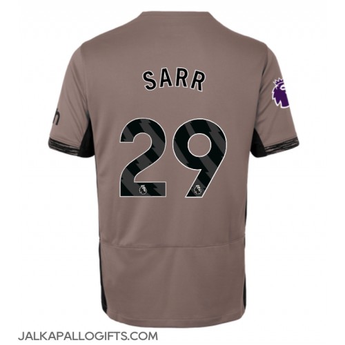 Tottenham Hotspur Pape Matar Sarr #29 Kolmaspaita Naiset 2023-24 Lyhythihainen